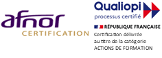 Une Ecole certifiée Afnor Qualiopi