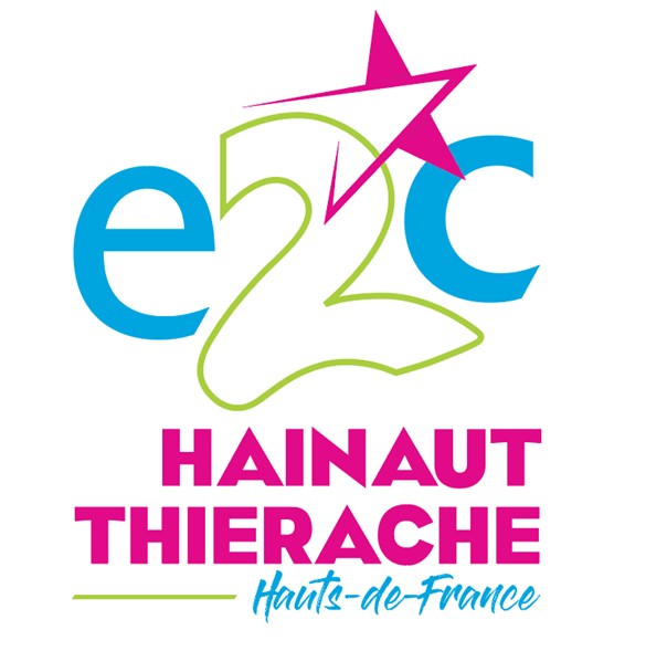 Logo de l'Ecole de la 2e Chance (E2C) Hainaut Thiérache